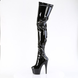 Pleaser ADORE-4000 Patent Platform Crotch High Boots