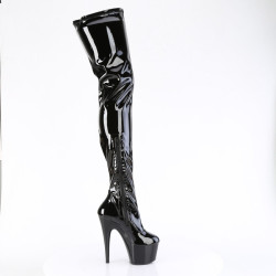 Pleaser ADORE-4000 Patent Platform Crotch High Boots