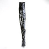 Pleaser SEDUCE-4000SLT Black Crotch High Stiletto Boots