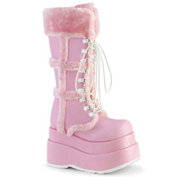 Demonia BEAR-202 Rose Vegan Platform Women Boots