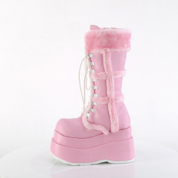 Demonia BEAR-202 Rose Vegan Platform Women Boots