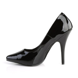 Pleaser SEDUCE-420 Patent Pointed Toe Heeled Pumps