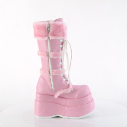 Demonia BEAR-202 Rose Vegan Platform Women Boots