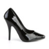 Pleaser SEDUCE-420 Patent Pointed Toe Heeled Pumps