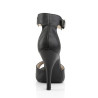 Pleaser Pink Label EVE-02 Black Vegan Leather Sale Women