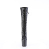 Pleaser CRAZE-2023 Vegan Pony Platform Heelless Boots