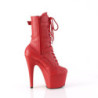Pleaser ADORE-1043 Red Vegan Leather Matching Sale Women