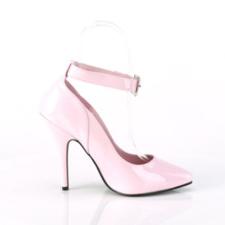 Pleaser SEDUCE-431 Rose Ankle Strap Heeled Pumps