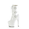 Pleaser ADORE-1043 White Patent Sale Women