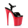 Pleaser FLAMINGO-809 Black Patent Red Sale Women