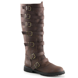 Funtasma GOTHAM-110 Brown Vegan Halloween Men Boots
