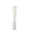 Demonia STACK-301 White Vegan Leather Sale Women