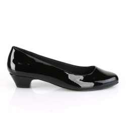 Pleaser Pink Label GWEN-01 Black Patent Sale Men Pumps