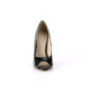 Pleaser SEXY-42 Black Peep Toe Stiletto Pumps Women