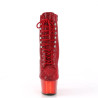 Pleaser ADORE-1020CHRS Red Strass Chrome Sale Women