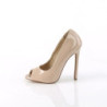Pleaser SEXY-42 Nude Patent Sale Women