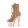 Pleaser ADORE-1020CHRS Rose Gold Strass Chrome Sale