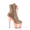 Pleaser ADORE-1020CHRS Rose Gold Strass Chrome Sale