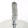 Pleaser ADORE-1020CHRS Silver Strass Chrome Sale Women