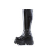 Demonia SHAKER-100 Black Vegan Platform Wedge Knee Boots