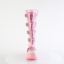 Demonia SHAKER-210 Rose Patent Sale Women