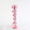 Demonia SHAKER-210 Rose Patent Sale Women
