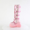 Demonia SHAKER-210 Rose Patent Sale Women