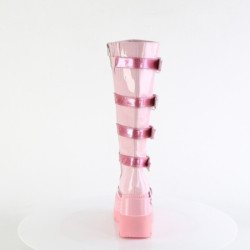 Demonia SHAKER-210 Rose Patent Sale Women
