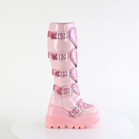 Pleaser ADORE-3850 Laced Platform Overknee Boots