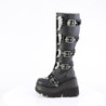 Demonia SHAKER-210 Black Vegan Leather Sale Women