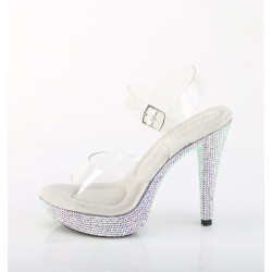 Fabulicious COCKTAIL-508DM Strass High Heels Sandal