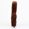 Pleaser ADORE-1045VEL Brown Velvet Sale Women
