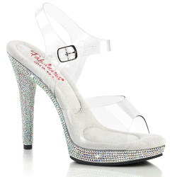 Fabulicious GLORY-508DM Strass High Heels Bridal Sandals