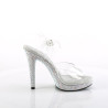 Fabulicious GLORY-508DM Strass High Heels Bridal Sandals