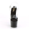 Pleaser KNUCKS-708 Transparent Black Sale Women