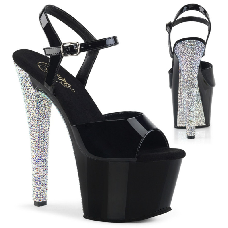 Pleaser SKY-309CHRS Strass Heeled Platform Women Shoes Pleaser SKY-309CHRS Strass Heeled Platform Women Shoes
