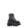 Demonia SHAKER-52 Black Vegan Platform Wedge Ankle Boots
