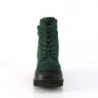 Demonia SHAKER-52 Emerald Platform Wedge Ankle Boots