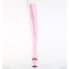 Pleaser ADORE-3019HWR Rose Hologram Women Boots