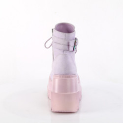 Demonia SHAKER-52 Lavender Vegan Suede Sale Women