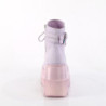 Demonia SHAKER-52 Lavender Vegan Suede Sale Women