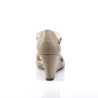 Pleaser Pink Label KIMBERLY-05 Taupe Vegan Sale Men