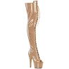 Pleaser ADORE-3021GP Gold Glitter Patent Sale Women