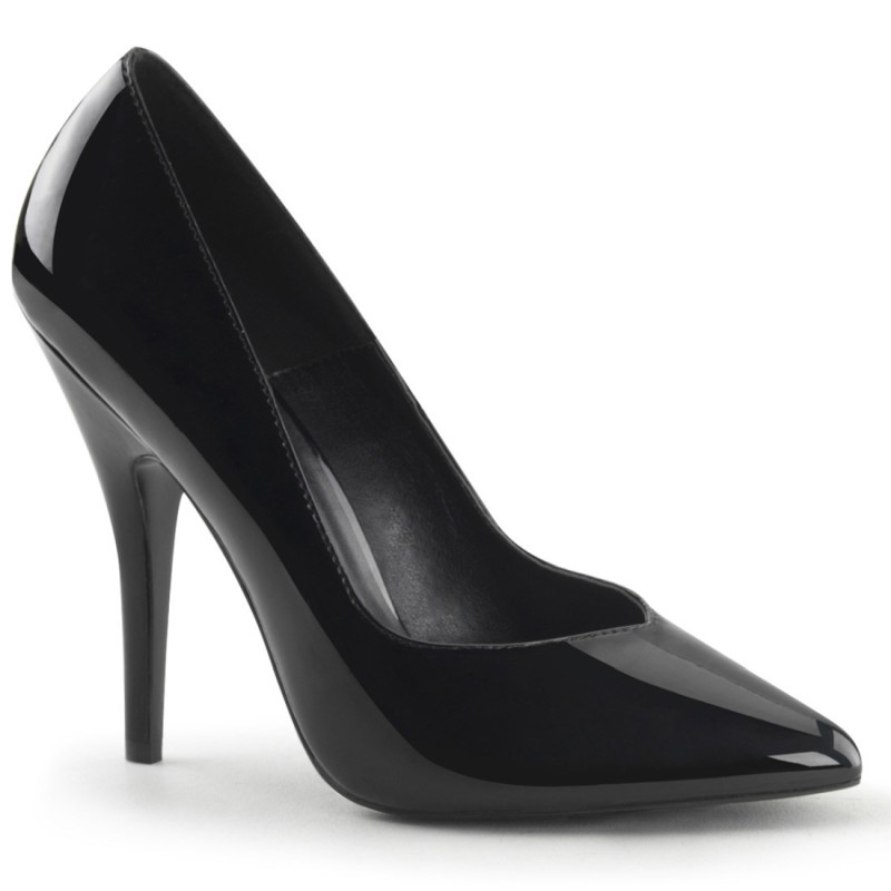 Pleaser SEDUCE-420V Patent Pointed Toe Classic Pumps Pleaser SEDUCE-420V Patent Pointed Toe Classic Pumps