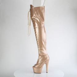 Pleaser ADORE-3021GP Gold Glitter Patent Sale Women
