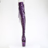 Pleaser ADORE-3021GP Purple Glitter Patent Sale Women