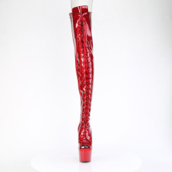 Pleaser ADORE-3021GP Red Glitter Patent Sale Women