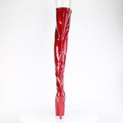 Pleaser ADORE-3021GP Red Glitter Patent Sale Women