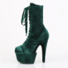 Pleaser ADORE-1045VEL Green Velvet Sale Women