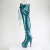 Pleaser ADORE-3021GP Teal Glitter Patent Sale Women